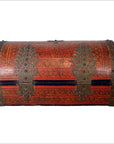 Antique Indian Trunk-6. Asian & Chinese Furniture, Art, Antiques, Vintage Home Décor for sale at FEA Home