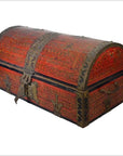Antique Indian Trunk-2. Asian & Chinese Furniture, Art, Antiques, Vintage Home Décor for sale at FEA Home