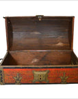 Antique Indian Trunk-3. Asian & Chinese Furniture, Art, Antiques, Vintage Home Décor for sale at FEA Home