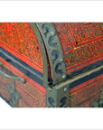 Antique Indian Trunk-4. Asian & Chinese Furniture, Art, Antiques, Vintage Home Décor for sale at FEA Home