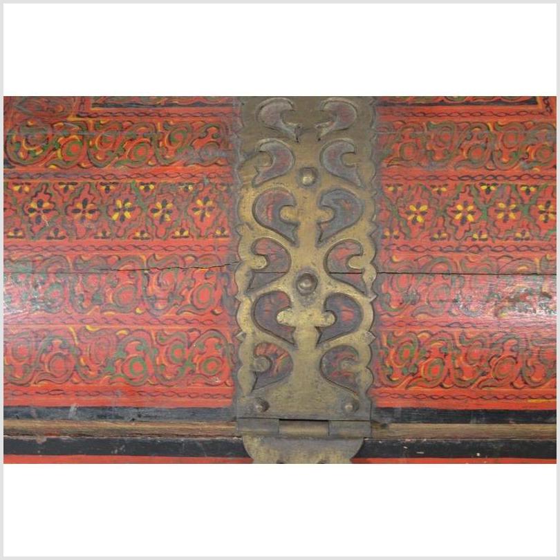 Antique Indian Trunk-7. Asian & Chinese Furniture, Art, Antiques, Vintage Home Décor for sale at FEA Home