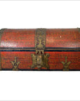 Antique Indian Trunk-1. Asian & Chinese Furniture, Art, Antiques, Vintage Home Décor for sale at FEA Home