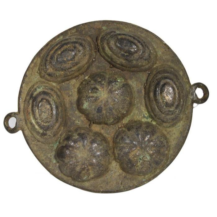 Antique Indonesian Cake Mold-4. Asian & Chinese Furniture, Art, Antiques, Vintage Home Décor for sale at FEA Home