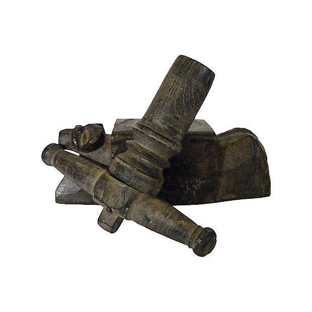 Antique Indonesian Carved Noodle Maker-3. Asian & Chinese Furniture, Art, Antiques, Vintage Home Décor for sale at FEA Home