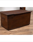 Antique Indonesian Decorative Wooden Box with Carved Flowers and Architecture-14. Asian & Chinese Furniture, Art, Antiques, Vintage Home Décor for sale at FEA Home