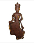 Antique Indonesian Hand-Carved and Hand-Painted Temple Statue, 18th Century-9. Asian & Chinese Furniture, Art, Antiques, Vintage Home Décor for sale at FEA Home