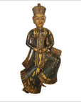 Antique Indonesian Hand-Carved and Hand-Painted Temple Statue, 18th Century-1. Asian & Chinese Furniture, Art, Antiques, Vintage Home Décor for sale at FEA Home