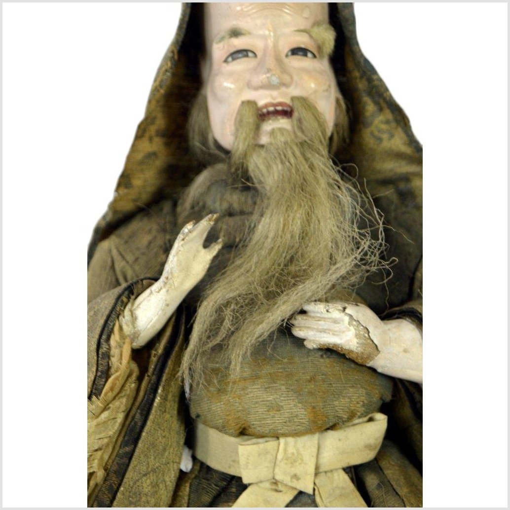 Antique Japanese Edo Samurai Doll-3. Asian & Chinese Furniture, Art, Antiques, Vintage Home Décor for sale at FEA Home