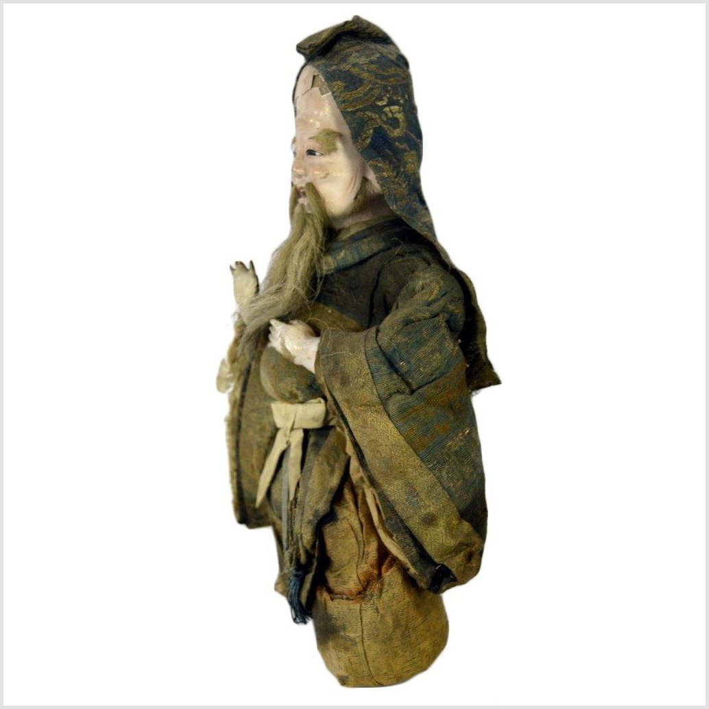 Antique Japanese Edo Samurai Doll-5. Asian & Chinese Furniture, Art, Antiques, Vintage Home Décor for sale at FEA Home