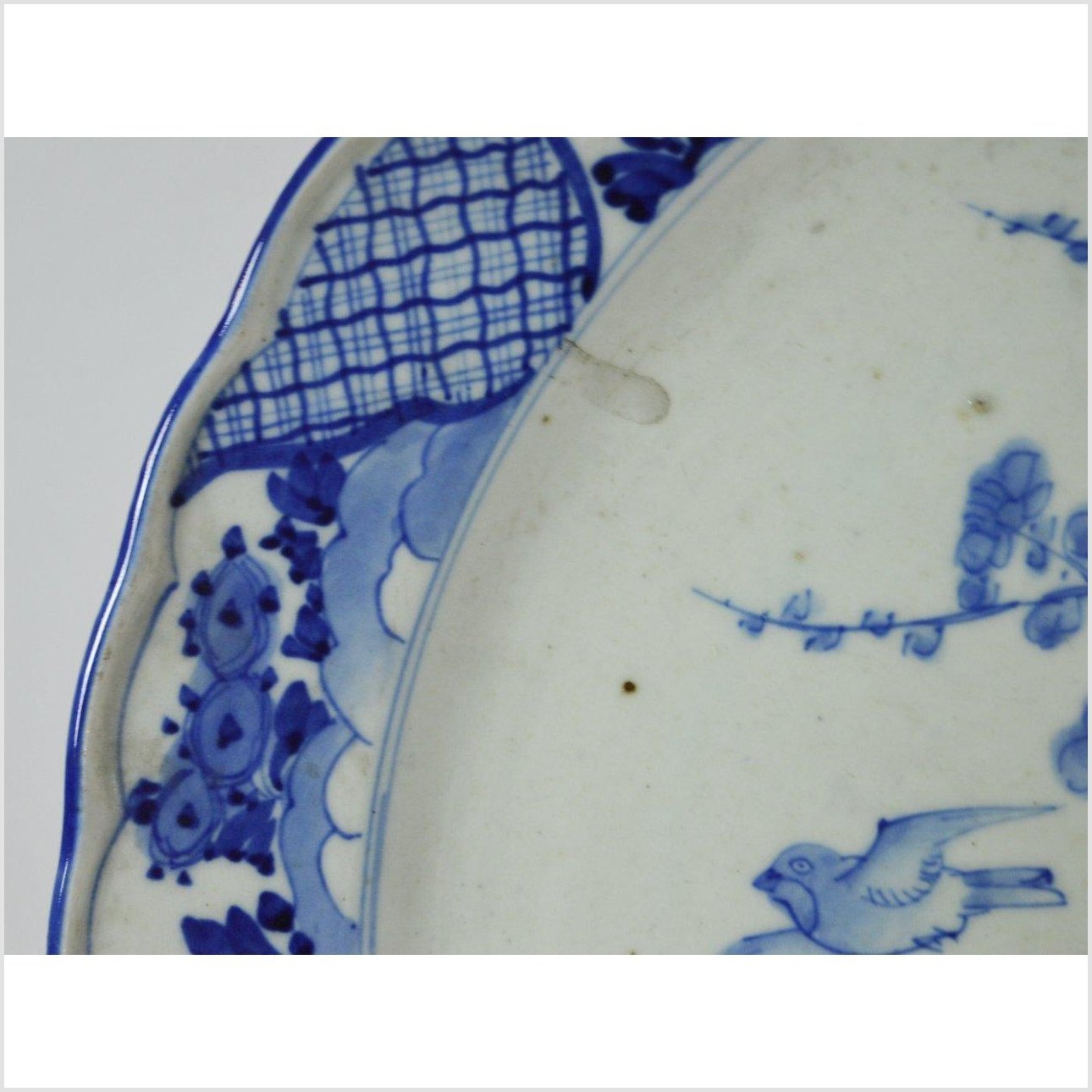 Antique Japanese Hand Painted Plate-4. Asian & Chinese Furniture, Art, Antiques, Vintage Home Décor for sale at FEA Home