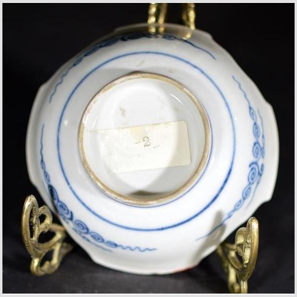 Antique Japanese Hand Painted Porcelain Dish / Bowl-3. Asian & Chinese Furniture, Art, Antiques, Vintage Home Décor for sale at FEA Home