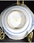 Antique Japanese Hand Painted Porcelain Dish / Bowl-3. Asian & Chinese Furniture, Art, Antiques, Vintage Home Décor for sale at FEA Home