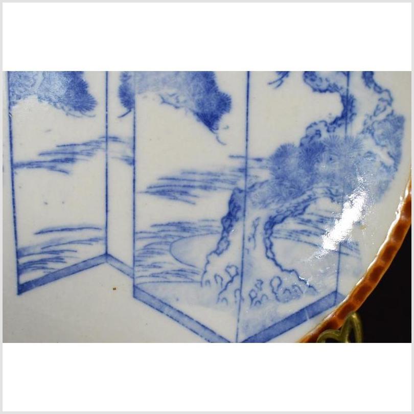 Set of 4 Antique Japanese Igezara Plates-5. Asian & Chinese Furniture, Art, Antiques, Vintage Home Décor for sale at FEA Home