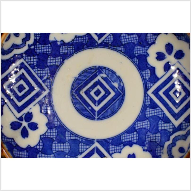 Antique Japanese Igezara Transferware Plate-3. Asian & Chinese Furniture, Art, Antiques, Vintage Home Décor for sale at FEA Home