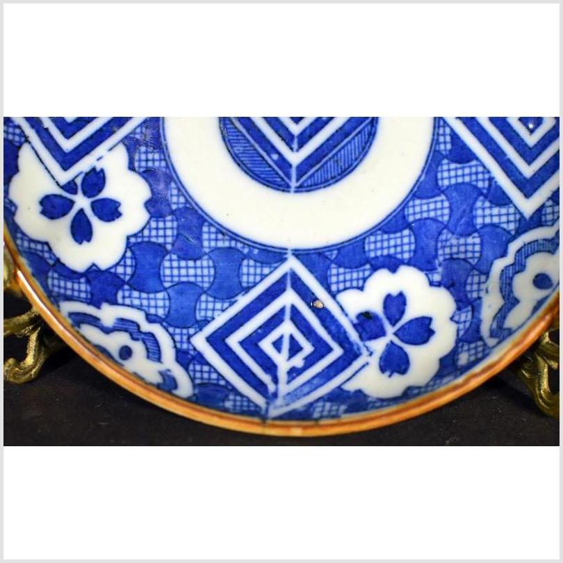 Antique Japanese Igezara Transferware Plate-4. Asian & Chinese Furniture, Art, Antiques, Vintage Home Décor for sale at FEA Home