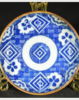 Antique Japanese Igezara Transferware Plate-1. Asian & Chinese Furniture, Art, Antiques, Vintage Home Décor for sale at FEA Home
