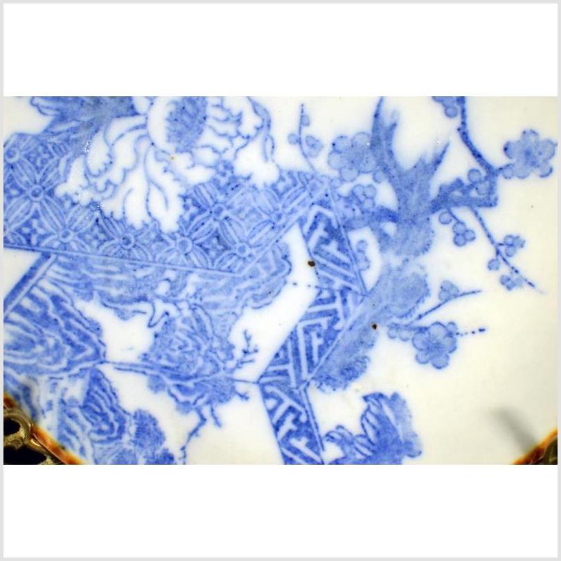 Antique Japanese Igezara Transferware Plate-3. Asian & Chinese Furniture, Art, Antiques, Vintage Home Décor for sale at FEA Home