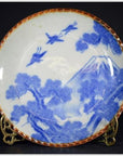 Antique Japanese Igezara Transferware Plate-1. Asian & Chinese Furniture, Art, Antiques, Vintage Home Décor for sale at FEA Home