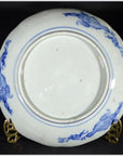 Antique Japanese Igezara Transferware Plate-5. Asian & Chinese Furniture, Art, Antiques, Vintage Home Décor for sale at FEA Home