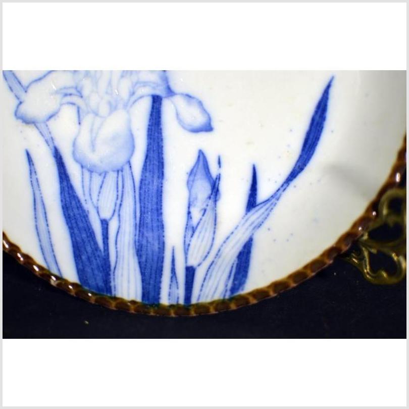 Antique Japanese Igezara Transferware Plate-3. Asian & Chinese Furniture, Art, Antiques, Vintage Home Décor for sale at FEA Home