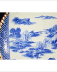 Antique Japanese Igezara Transferware Plate-3. Asian & Chinese Furniture, Art, Antiques, Vintage Home Décor for sale at FEA Home