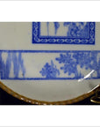 Antique Japanese Igezara Transferware Porcelain Plate-3. Asian & Chinese Furniture, Art, Antiques, Vintage Home Décor for sale at FEA Home