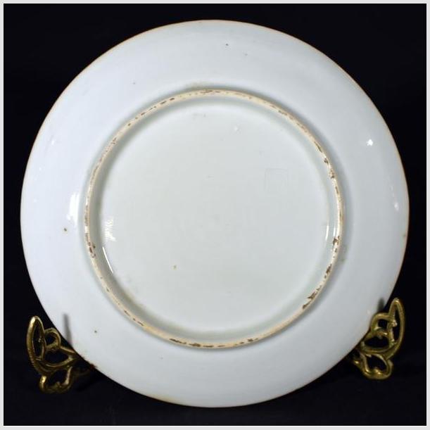 Antique Japanese Igezara Transferware Porcelain Plate-4. Asian & Chinese Furniture, Art, Antiques, Vintage Home Décor for sale at FEA Home