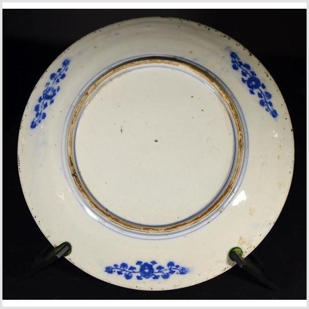 Antique Japanese Igezara Transferware Porcelain Plate-7. Asian & Chinese Furniture, Art, Antiques, Vintage Home Décor for sale at FEA Home