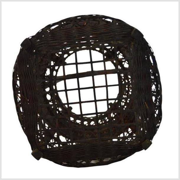 Antique Japanese Ikebana Basket-5. Asian & Chinese Furniture, Art, Antiques, Vintage Home Décor for sale at FEA Home