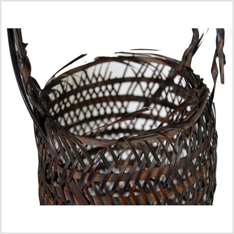 Antique Japanese Ikebana Basket-6. Asian & Chinese Furniture, Art, Antiques, Vintage Home Décor for sale at FEA Home