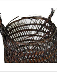 Antique Japanese Ikebana Basket-6. Asian & Chinese Furniture, Art, Antiques, Vintage Home Décor for sale at FEA Home