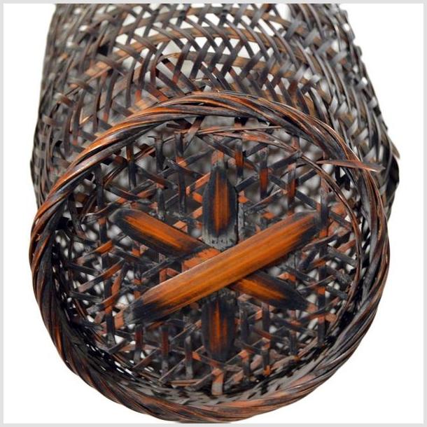 Antique Japanese Ikebana Basket-7. Asian & Chinese Furniture, Art, Antiques, Vintage Home Décor for sale at FEA Home