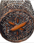 Antique Japanese Ikebana Basket-7. Asian & Chinese Furniture, Art, Antiques, Vintage Home Décor for sale at FEA Home