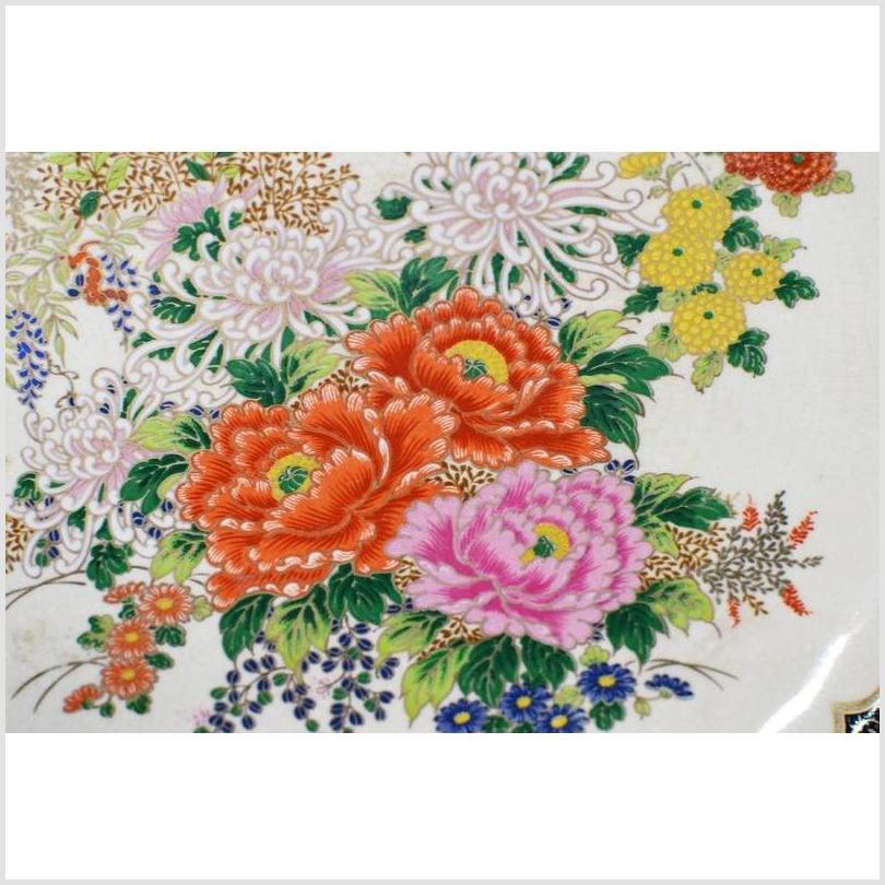 Antique Japanese Imari Hand Painted Porcelain Plate-4. Asian & Chinese Furniture, Art, Antiques, Vintage Home Décor for sale at FEA Home