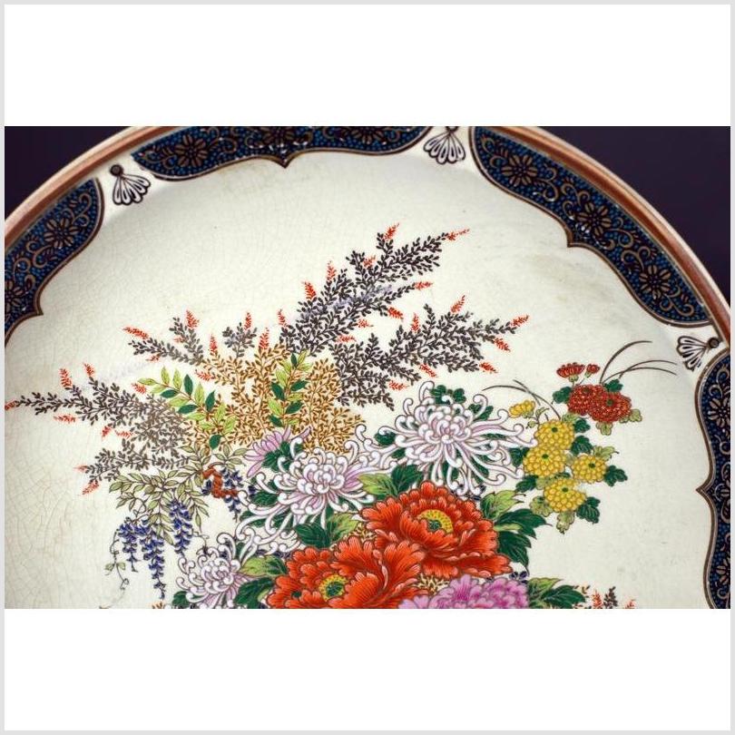 Antique Japanese Imari Hand Painted Porcelain Plate-3. Asian & Chinese Furniture, Art, Antiques, Vintage Home Décor for sale at FEA Home
