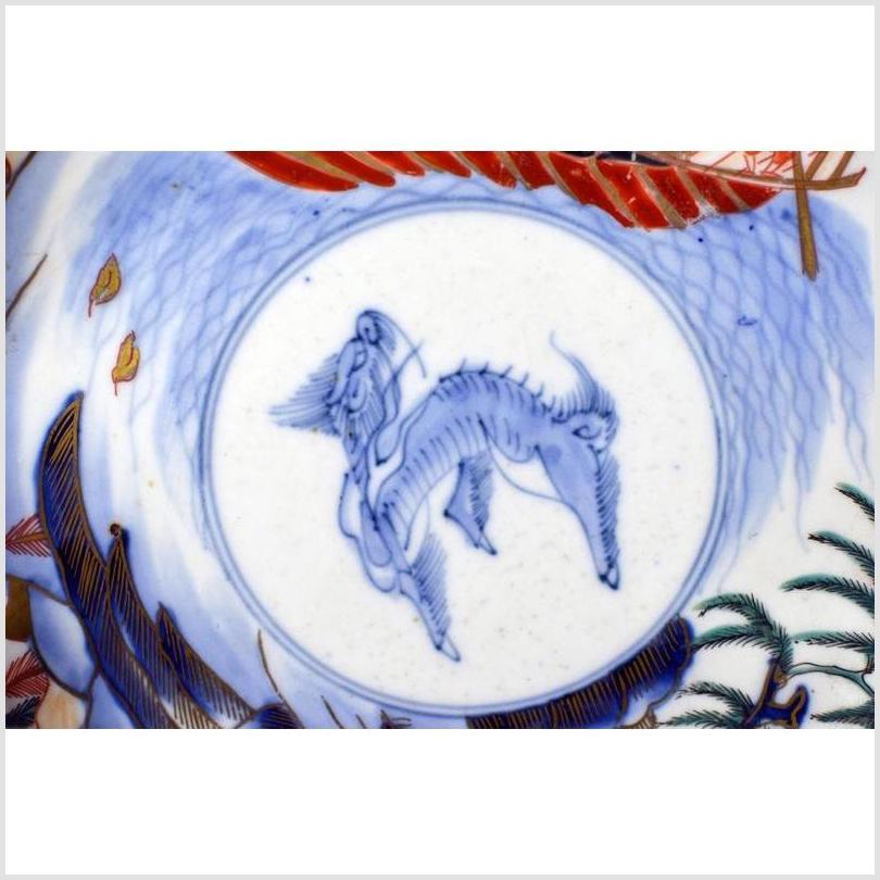 Antique Japanese Imari Hand Painted Porcelain Plate-3. Asian & Chinese Furniture, Art, Antiques, Vintage Home Décor for sale at FEA Home