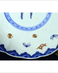 Antique Japanese Imari Hand Painted Porcelain Plate-4. Asian & Chinese Furniture, Art, Antiques, Vintage Home Décor for sale at FEA Home