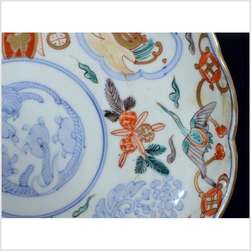 Antique Japanese Imari Hand Painted Porcelain Plate-3. Asian & Chinese Furniture, Art, Antiques, Vintage Home Décor for sale at FEA Home