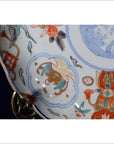 Antique Japanese Imari Hand Painted Porcelain Plate-6. Asian & Chinese Furniture, Art, Antiques, Vintage Home Décor for sale at FEA Home