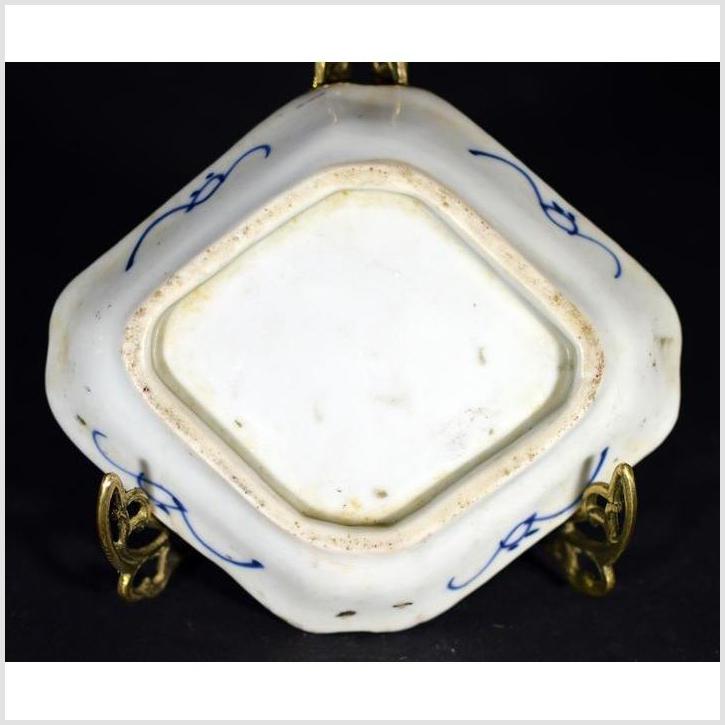 Antique Japanese Kutani Hand Painted Porcelain Dish-3. Asian & Chinese Furniture, Art, Antiques, Vintage Home Décor for sale at FEA Home