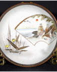 Antique Japanese Kutani Hand Painted Porcelain Plate-1. Asian & Chinese Furniture, Art, Antiques, Vintage Home Décor for sale at FEA Home