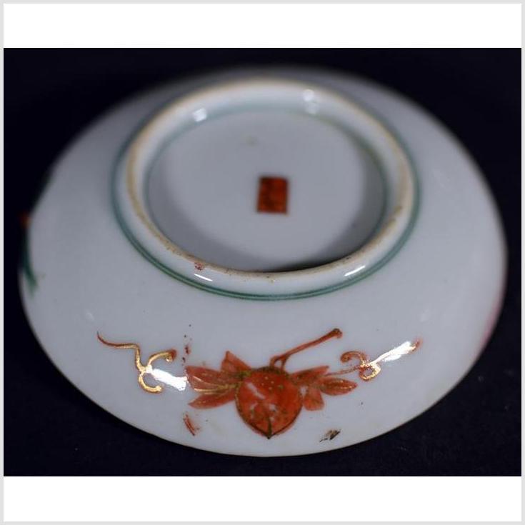 Antique Japanese Satsuma Hand Painted Porcelain Plate-6. Asian & Chinese Furniture, Art, Antiques, Vintage Home Décor for sale at FEA Home