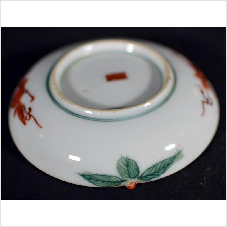 Antique Japanese Satsuma Hand Painted Porcelain Plate-7. Asian & Chinese Furniture, Art, Antiques, Vintage Home Décor for sale at FEA Home