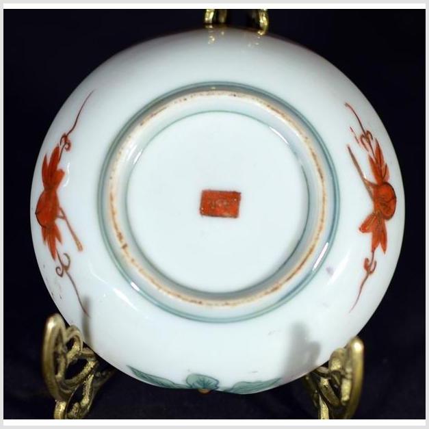 Antique Japanese Satsuma Hand Painted Porcelain Plate-3. Asian & Chinese Furniture, Art, Antiques, Vintage Home Décor for sale at FEA Home