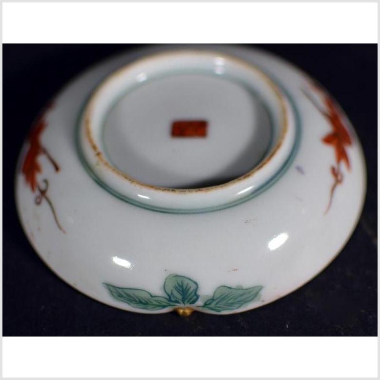 Antique Japanese Satsuma Hand Painted Porcelain Plate-4. Asian & Chinese Furniture, Art, Antiques, Vintage Home Décor for sale at FEA Home