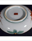 Antique Japanese Satsuma Hand Painted Porcelain Plate-4. Asian & Chinese Furniture, Art, Antiques, Vintage Home Décor for sale at FEA Home