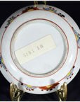 Antique Japanese Satsuma Hand Painted Porcelain Plate-4. Asian & Chinese Furniture, Art, Antiques, Vintage Home Décor for sale at FEA Home