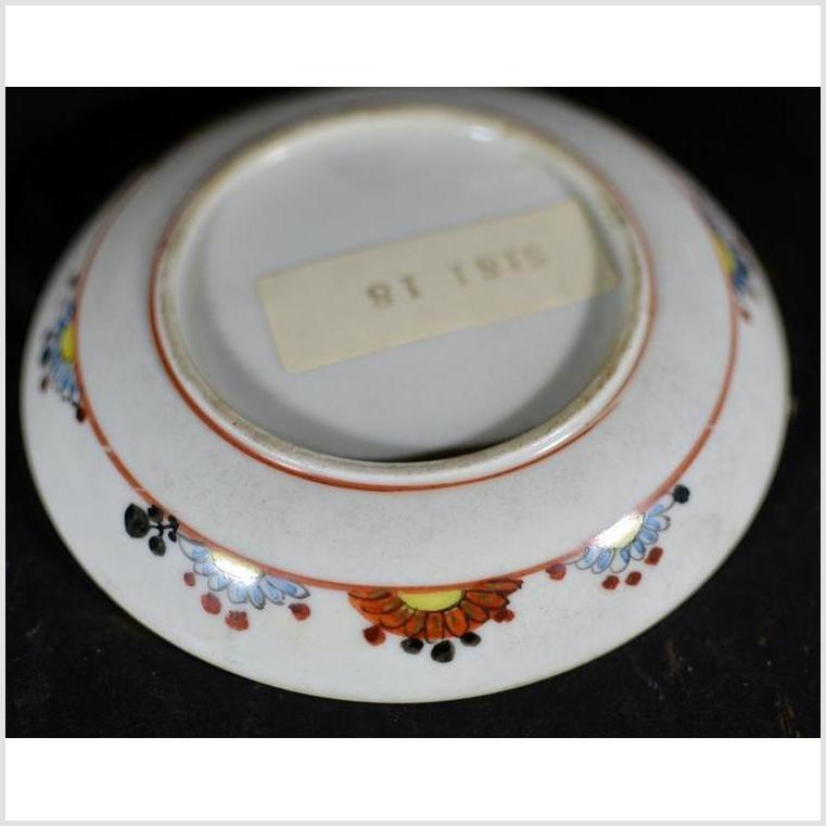 Antique Japanese Satsuma Hand Painted Porcelain Plate-6. Asian & Chinese Furniture, Art, Antiques, Vintage Home Décor for sale at FEA Home