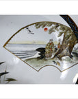 Antique Japanese Taisho Hand Painted Plate-2. Asian & Chinese Furniture, Art, Antiques, Vintage Home Décor for sale at FEA Home