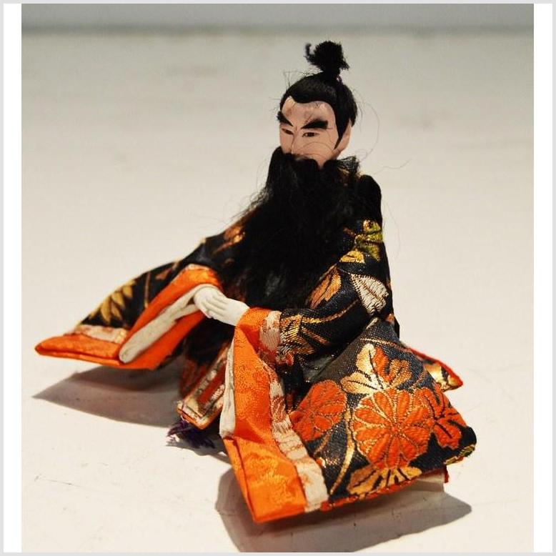 Antique Japanese Taisho Samurai Doll-4. Asian & Chinese Furniture, Art, Antiques, Vintage Home Décor for sale at FEA Home